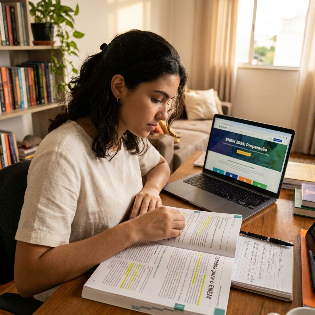 Como estudar para o ENEM sozinho em casa