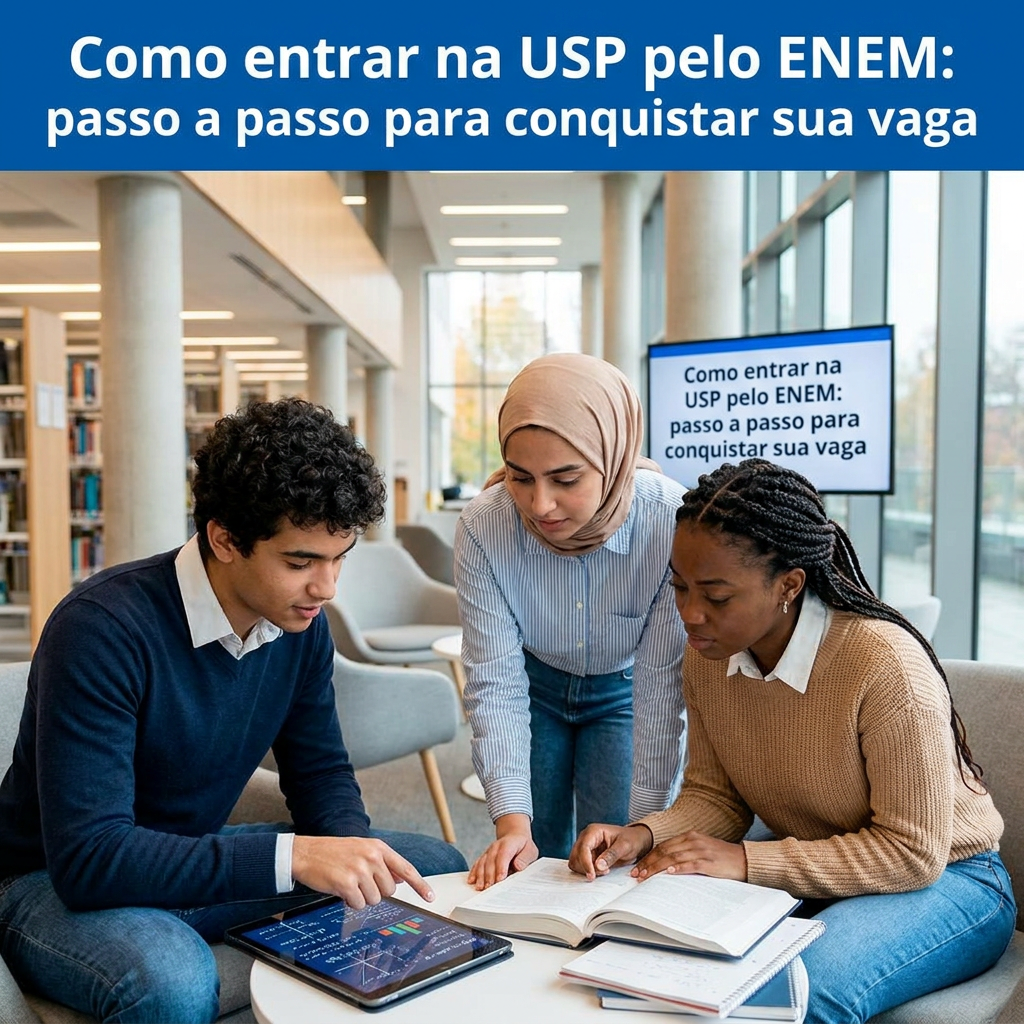 Como entrar na USP pelo ENEM: passo a passo para conquistar sua vaga